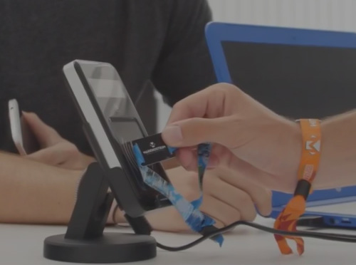 RFID Fabric Wristband