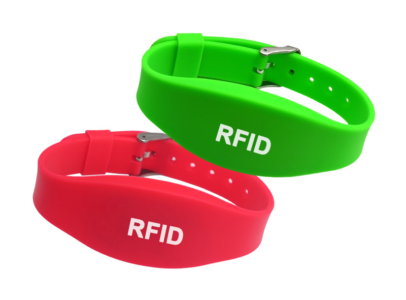 rfid silicone vibrating wristband
