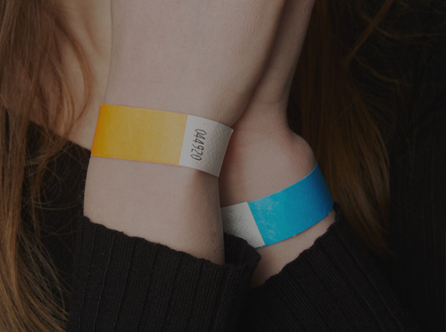 RFID Paper Wristband