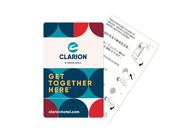 13.6mhz Custom rfid Hotel Key Card