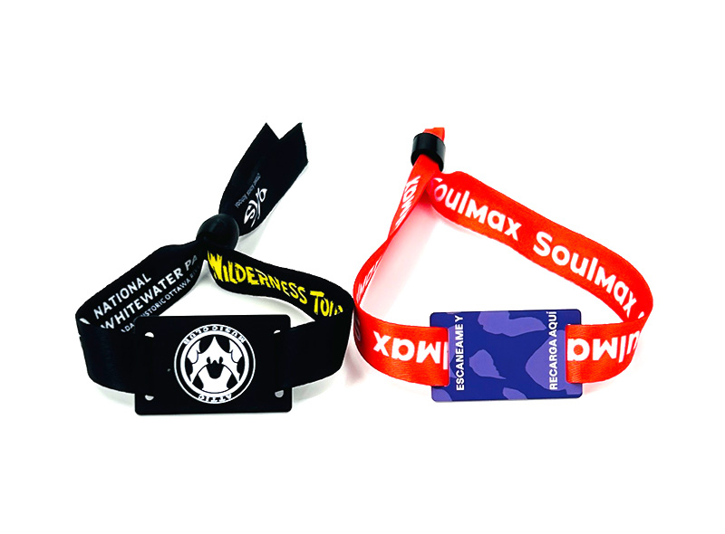 Ntag213 Fabric Wristband for Music Festival