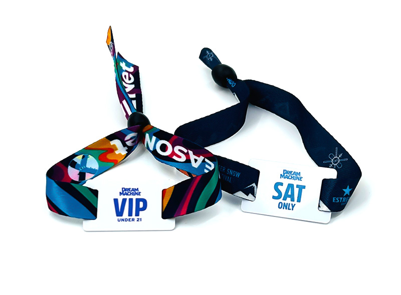 Full Color Custom Cloth Wristbands