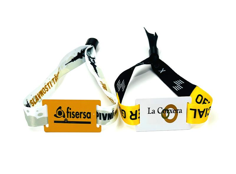 Best Fashion NFC Fabric RFID Wooden Wristband