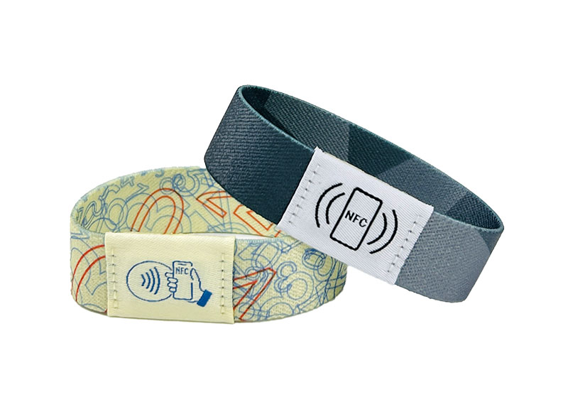 Custom RFID Elastic Wristbands
