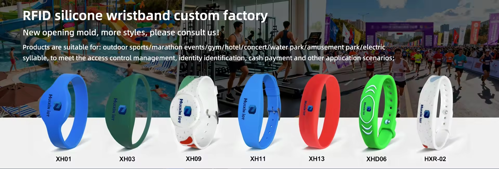 RFID Silicone Wtistbands
