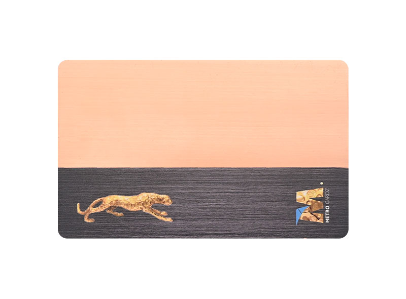 Customized Blank Metal Business Cards