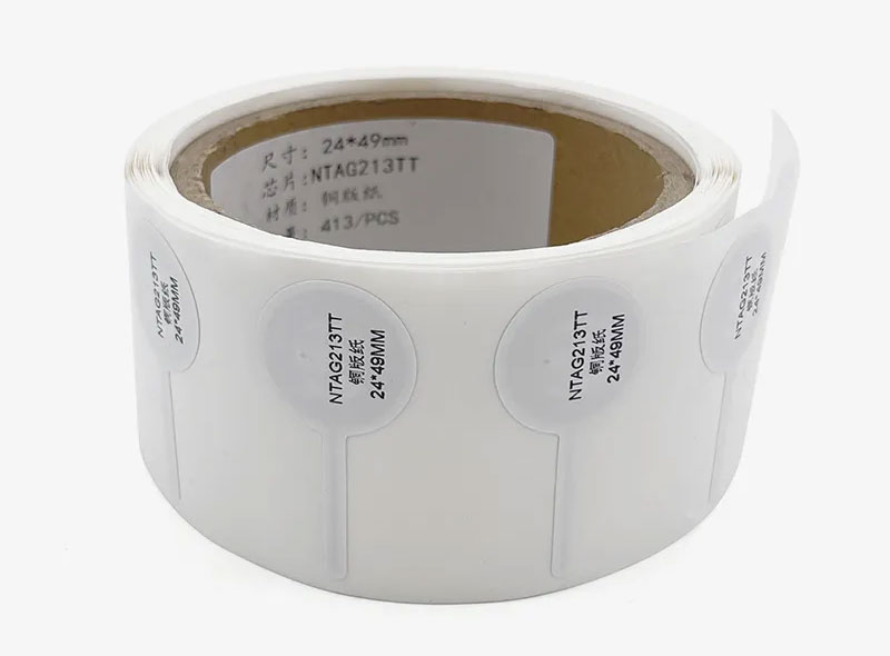 HF rfid security tag NTAG424 DNA TT coater paper NFC labels HF rfid security tag NTAG424 DNA TT coater paper NFC labels