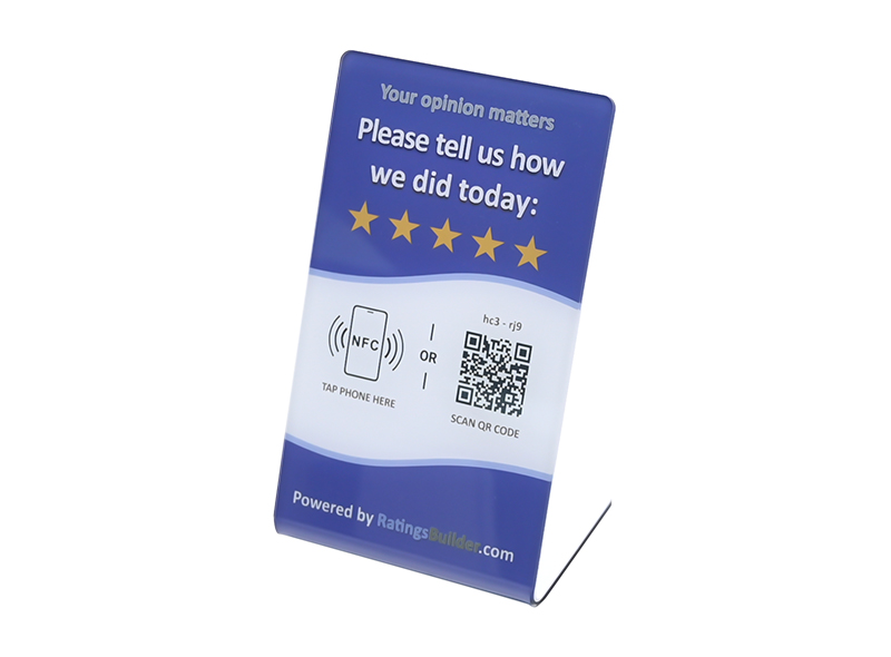 Google Review Stand NFC  Cards