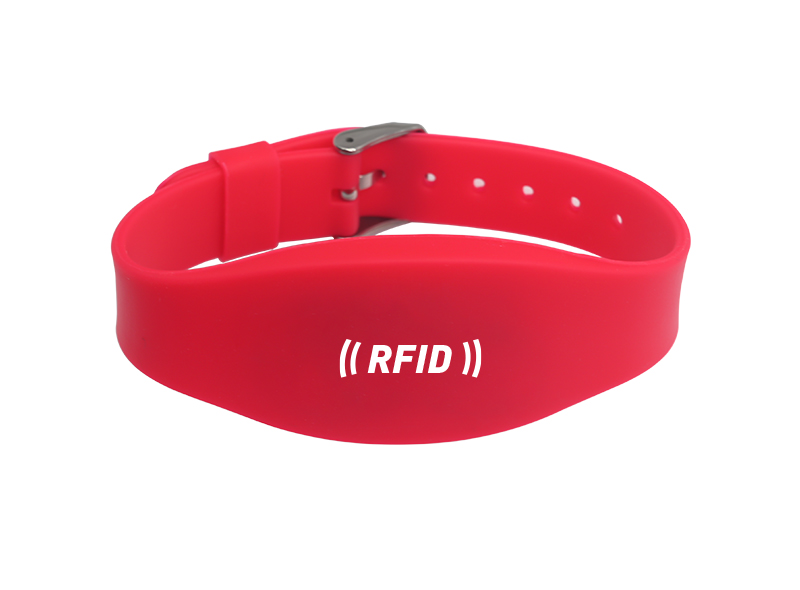 Dual Frequency HF / UHF RFID Chip Wristband Dual Frequency HF / UHF RFID Chip Wristband