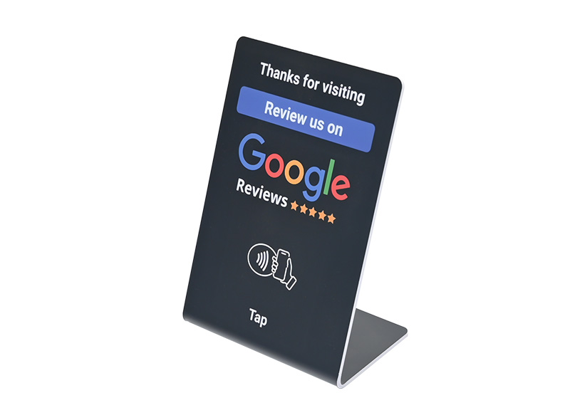 NFC  Google Review Stand Cards