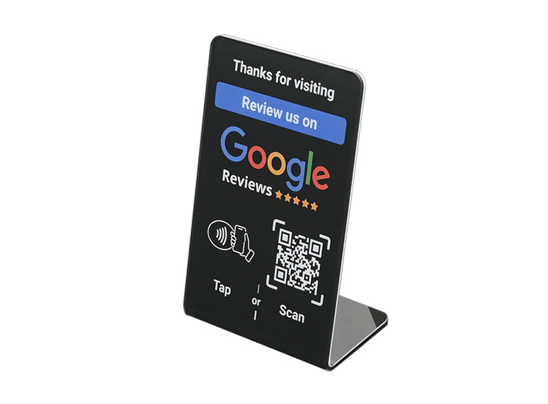 Google Review NFC & QR Card